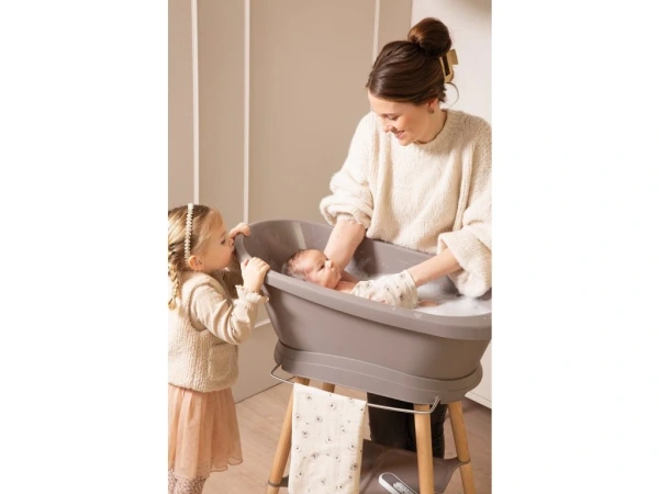 Bébé-Jou Digitálna sada na kúpanie Sense 8-dielna Chalk Brown 1