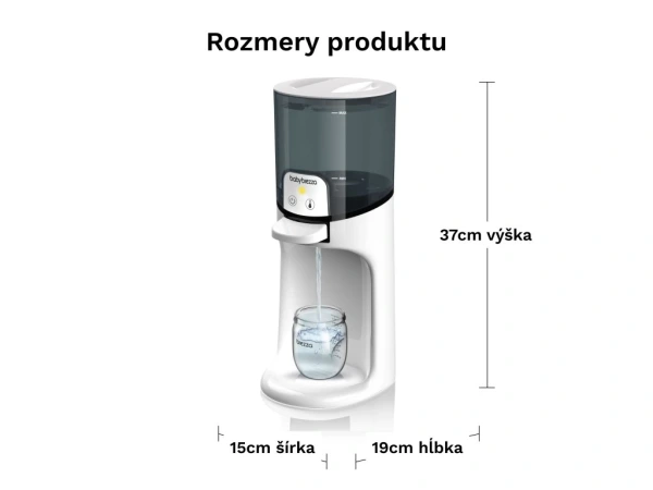 Baby Brezza Instant Formula Warmer All White - ohrievač vody 6