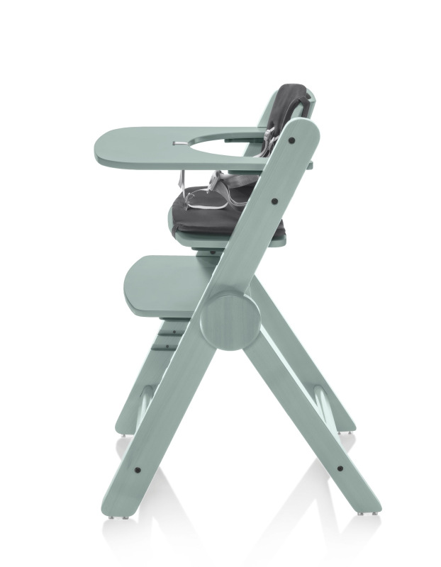 Drevená jedálenská stolička Clipp & Clapp, Pistacio Green 9