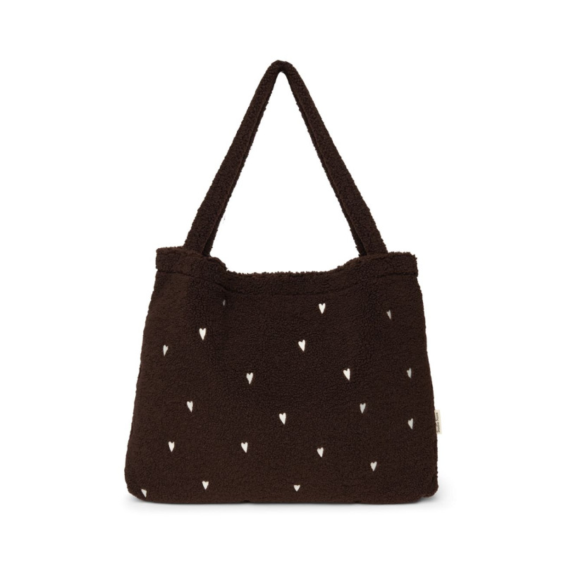 STUDIO NOOS - Teddy MOM BAG | Chocolate Hearts