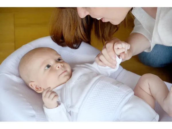 CocoonaBaby podložka + povlak White 3