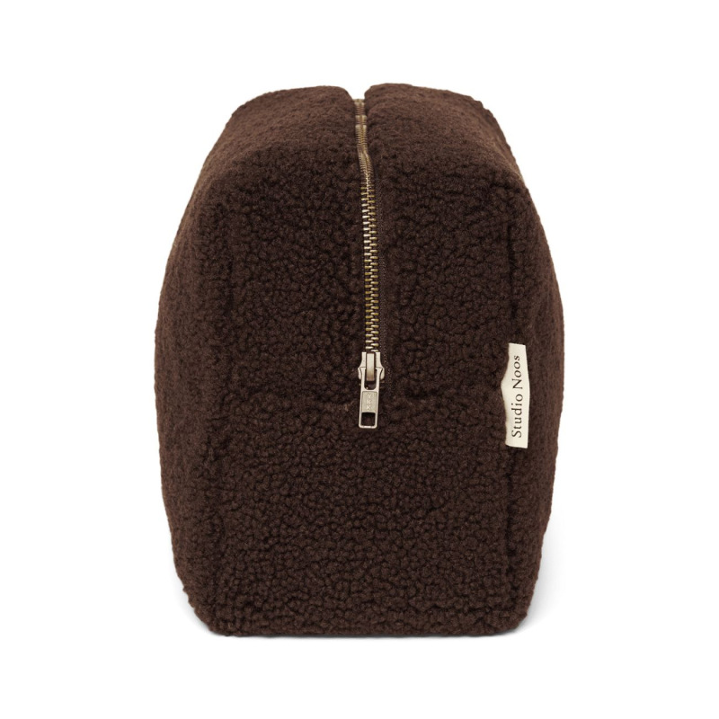 STUDIO NOOS - Teddy Toiletry - toaletná taštička | Chocolate 2