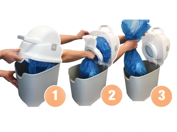 Kôš na plienky ONE White 4