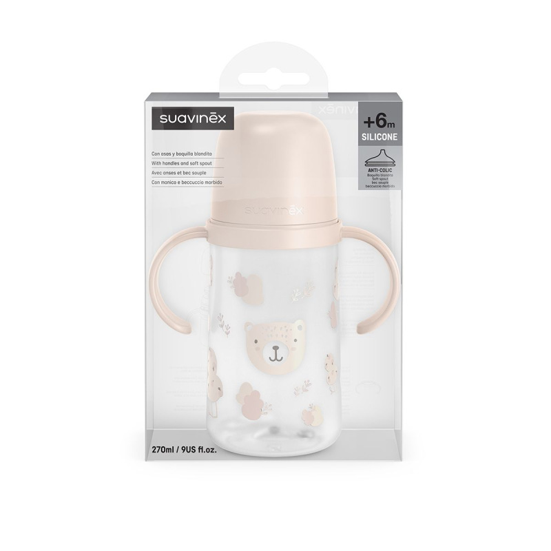 SUAVINEX | DRUHÁ fľaša WILD&FREE 270 ml - ružová 4