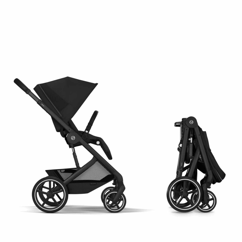 Cybex Balios S Lux 2026 s hlbokou skladacou vaničkou Moon Black | black 5