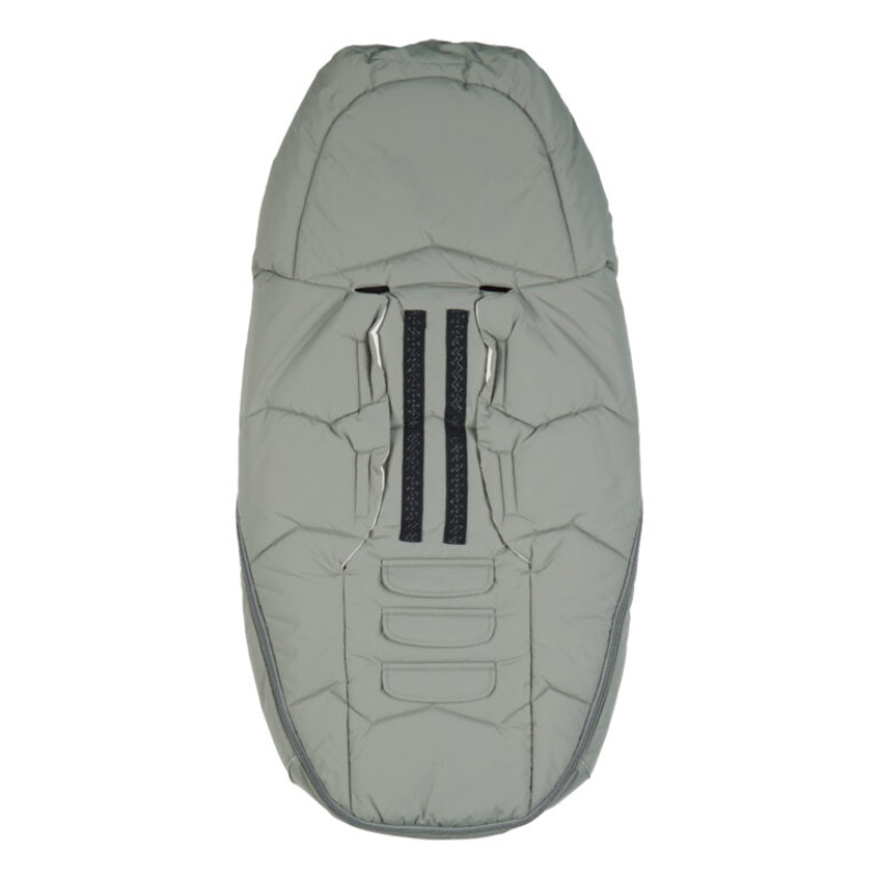 Teplý fusak Voksi Urban s perím a vlnou do kočíka, Green Wings 3