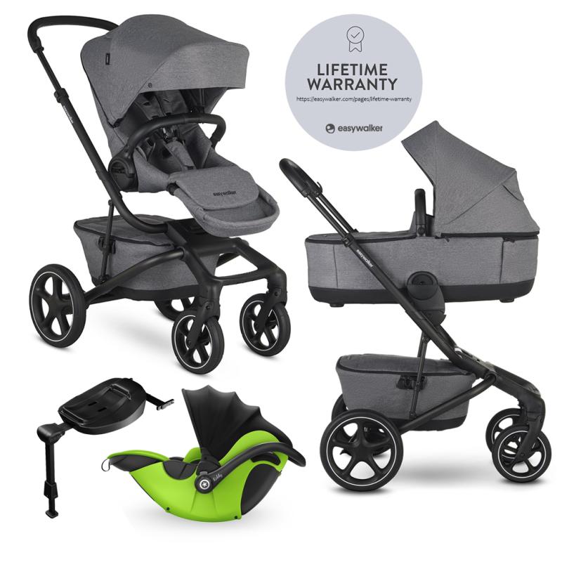 EASYWALKER Jimmey Set 2v1, Iris Grey LITE RWS