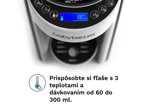 Baby Brezza Formula Pro Advanced Black/White - prístroj na prípravu dojčenského mlieka 3