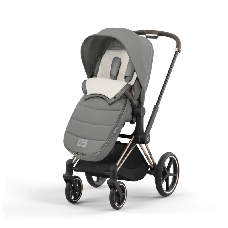 Fusak do kočíka CYBEX Platinum, Mirage Grey 1