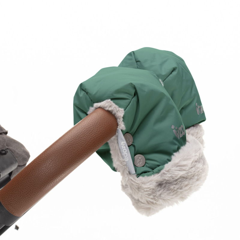 Zimné rukavice Fluffy, Zelená 1