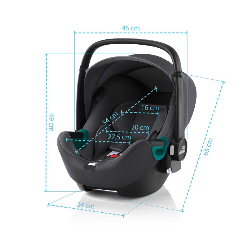 Autosedačka Baby-Safe iSense, Atlantic Green