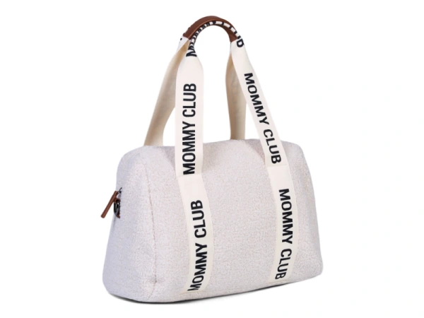 Prebaľovacia taška Mommy Club Signature Teddy Off White 4
