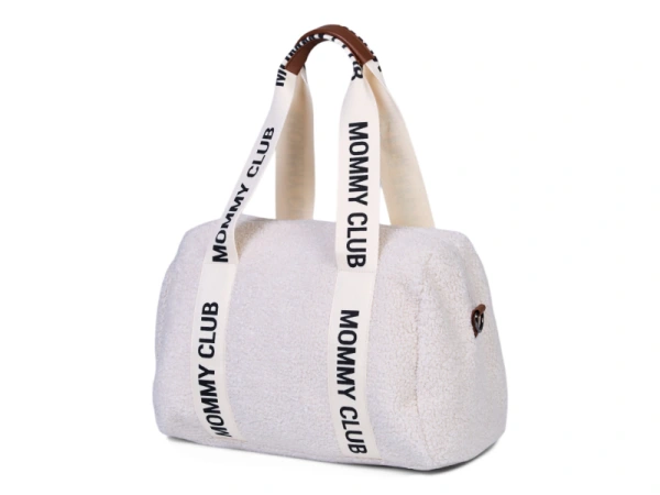 Prebaľovacia taška Mommy Club Signature Teddy Off White 3
