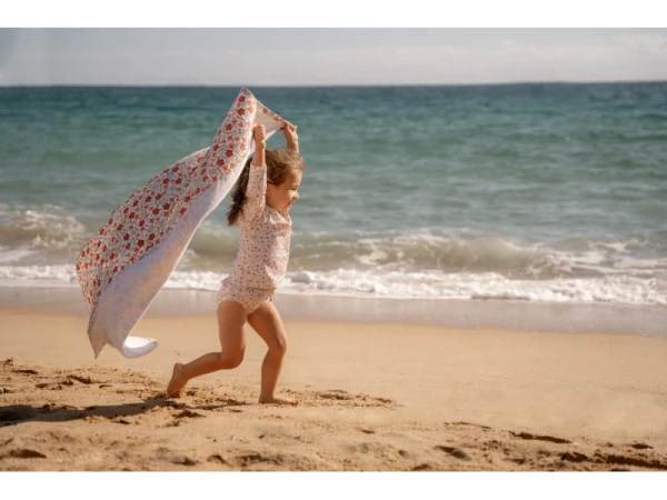 Plážová osuška 120x60 cm Sunny Flowers 1