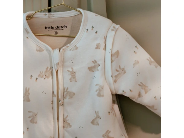 Spací vak s oddeliteľnými rukávmi 70 cm Baby Bunny 3