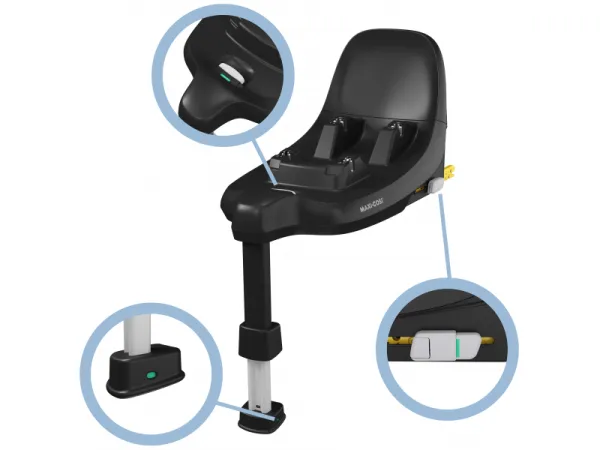 Pebble S autosedačka Tonal Graphite + základna FamilyFix S 5