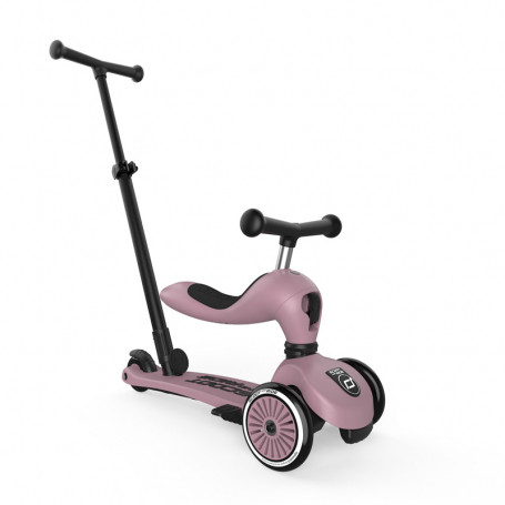 Odrážadlo kolobežka Scoot & Ride 2v1 Highwaykick 1 Push and Go Wildberry