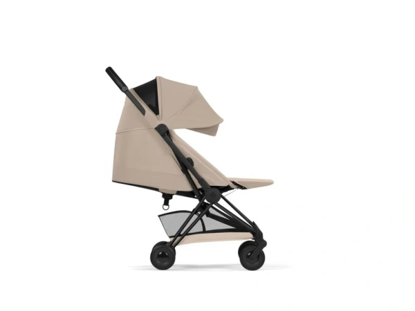 Cybex COYA Comfort frame Matt Black vr. skladacia vanička - Cozy Beige 5