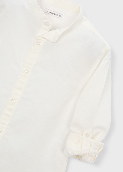 Mayoral chlapčenská košeľa Cream 5