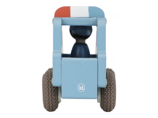 Policajné auto drevené 8