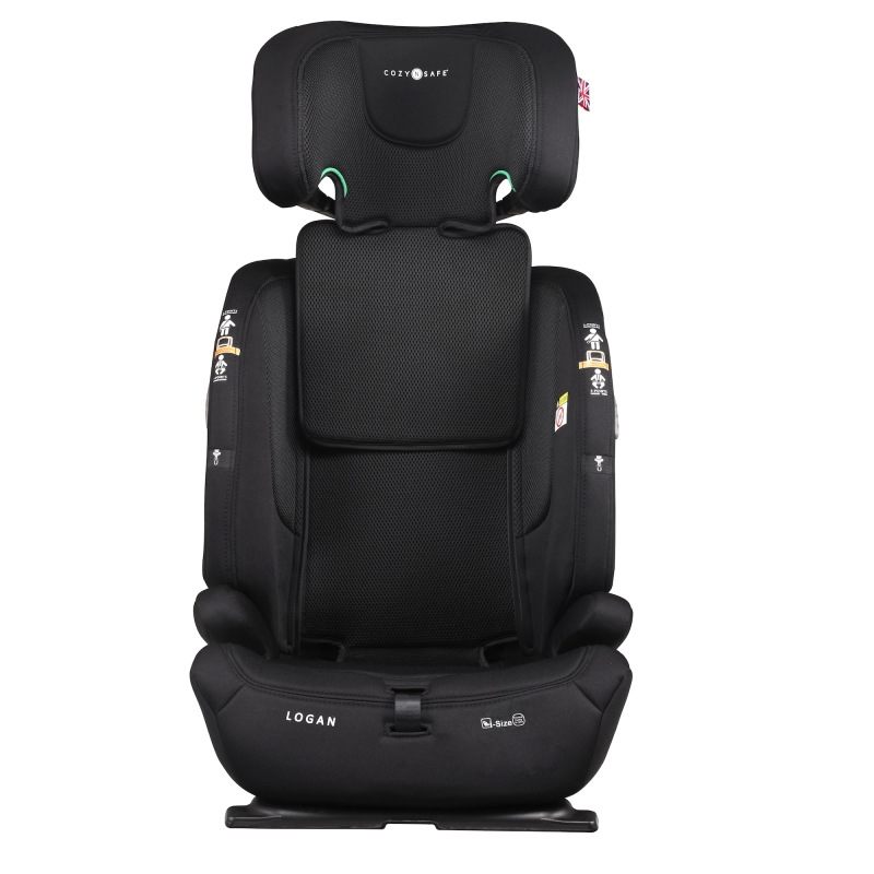 Cozy N Safe LOGAN i-Size autosedačka 76-150 bez isofixu, Onyx 2025 4