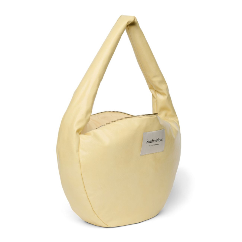 STUDIO NOOS - Leather Cross Body Bag | Butter Yellow 3