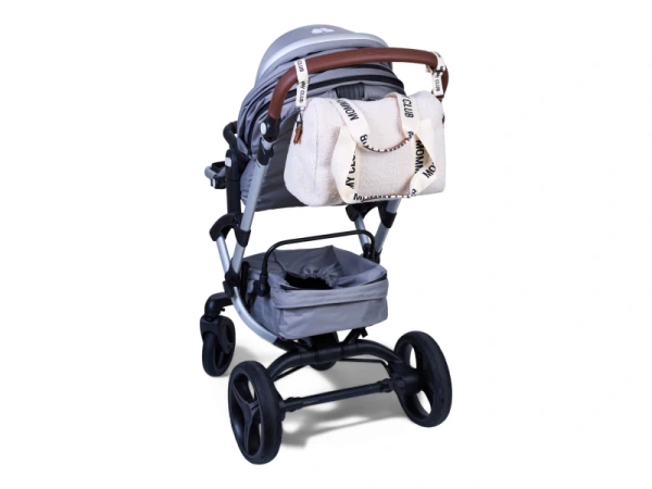 Prebaľovacia taška Mommy Club Signature Teddy Off White 10