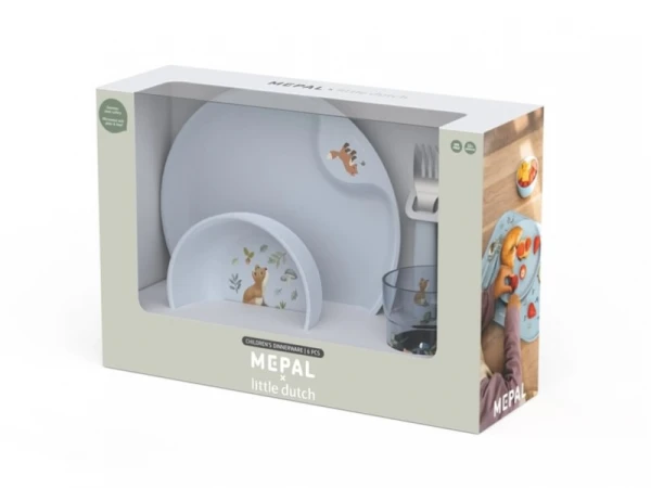 Detská jedálenská sada 6-dielna Forest Friends 1