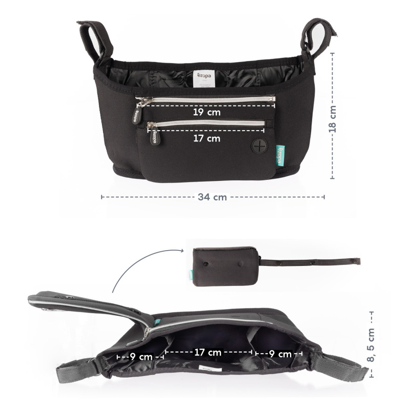 Neoprénový organizér na kočík 3