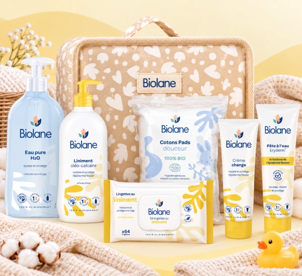 BIOLANE | Výhodný set - Liniment prebaľovací set + taštička ZDARMA