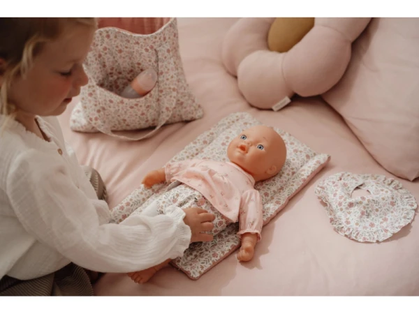 Prebaľovacia taška pre bábiky Soft Flowers 10