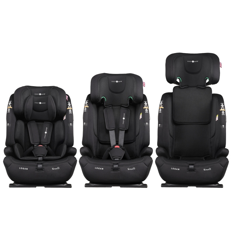 Cozy N Safe LOGAN i-Size autosedačka 76-150 bez isofixu, Onyx 2025 3