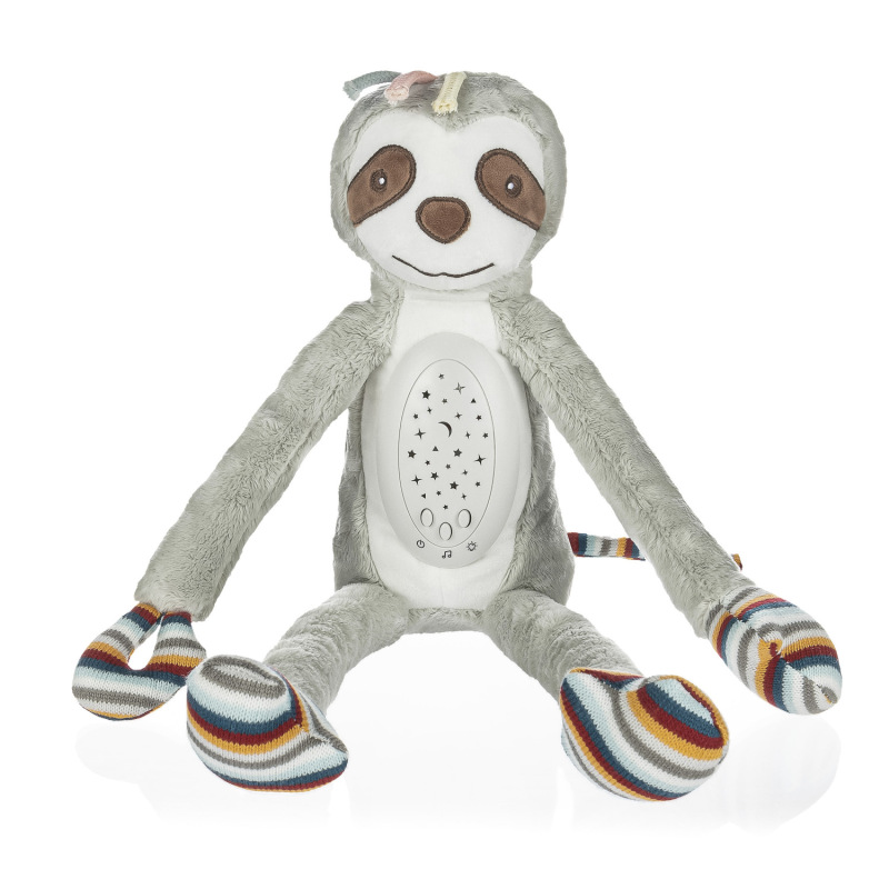 Plyšový detský spáč s projektorom a melódiami, Raccoon 9