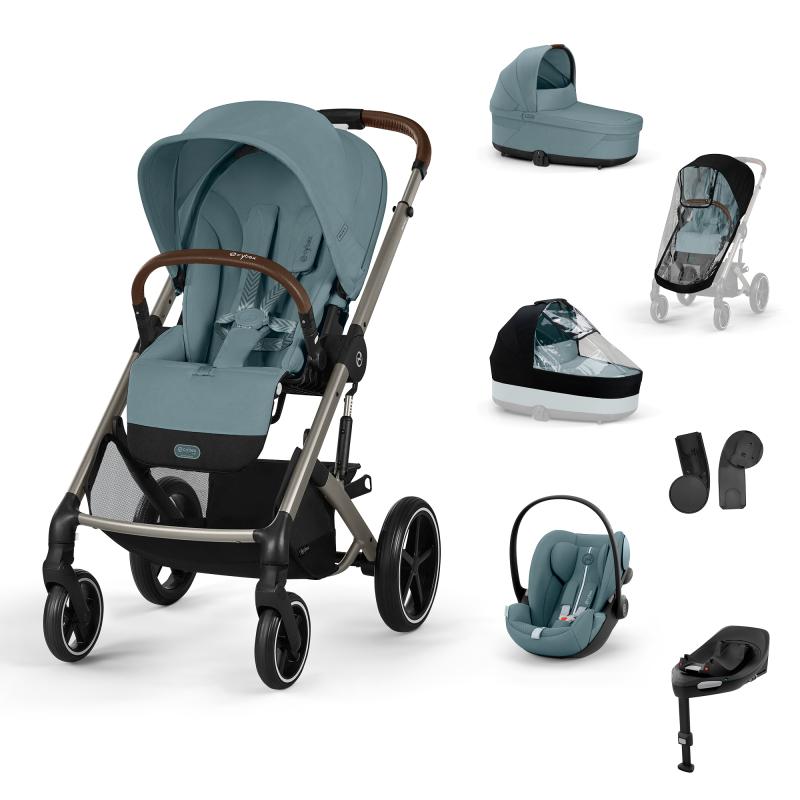 CYBEX BALIOS S Lux 2024 SET XL /STORMY BLUE + CLOUD G plus