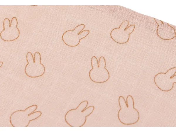 Plienky 3 ks 70x70 cm Miffy Silhouettes Wild Rose 2
