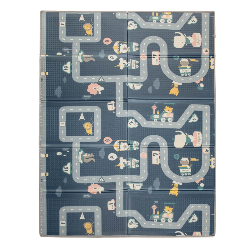 Multifunkční pěnová skládací podložka oboustranná 200x150, Dino 2