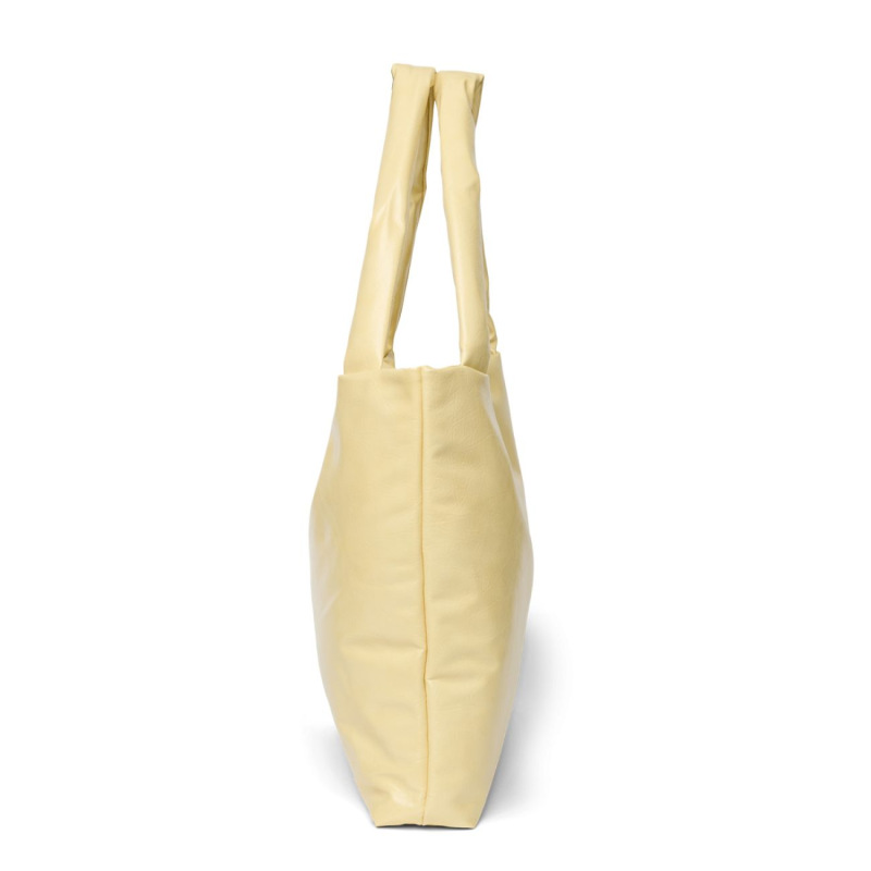 STUDIO NOOS - Leather MOM BAG | Butter Yellow 4