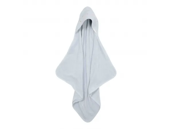 Osuška s kapucňou 100x100 cm Forest Friends Blue 2