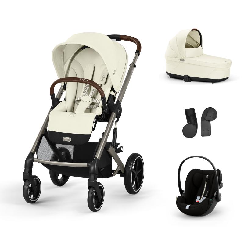 CYBEX BALIOS S Lux 2024 SET S / SEASHELL BEIGE + CLOUD G plus