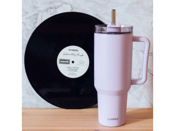 Nerezový termohrnček so slamkou Stream Purple 1200 ml 1