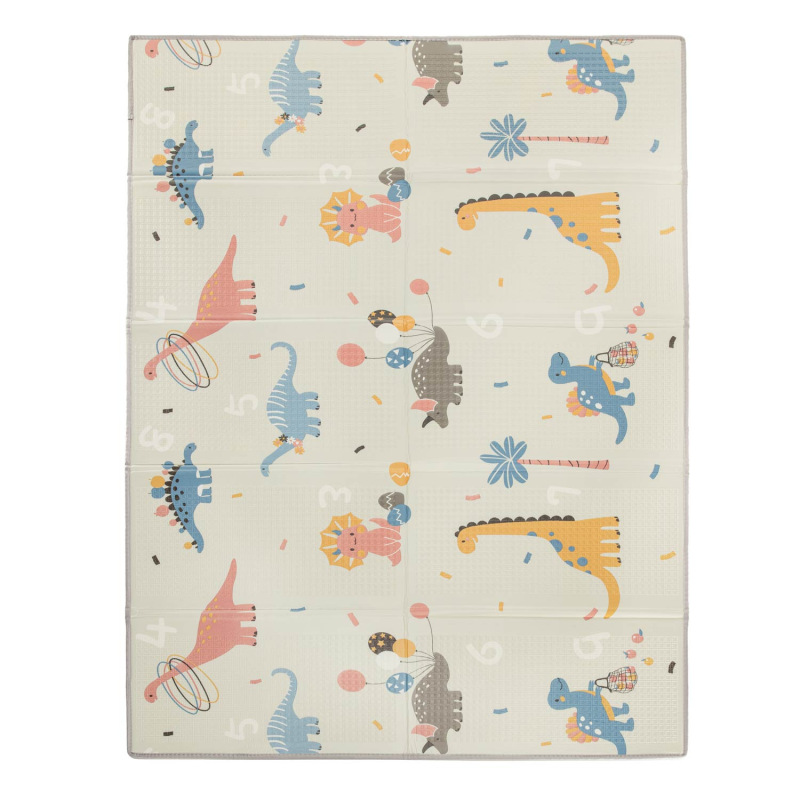 Multifunkční pěnová skládací podložka oboustranná 200x150, Dino 3