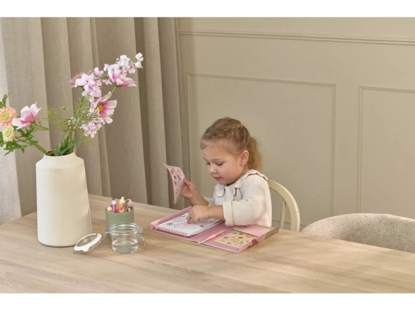 Omaľovánky s vodovkami a samolepkami Rosa Fairy Garden 8