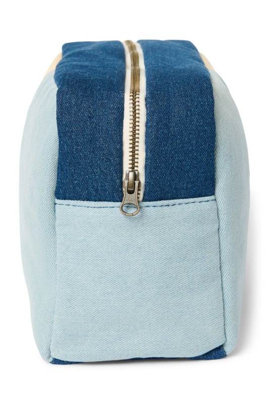STUDIO NOOS - Patchwork Toiletry - toaletná taštička | Denim 4