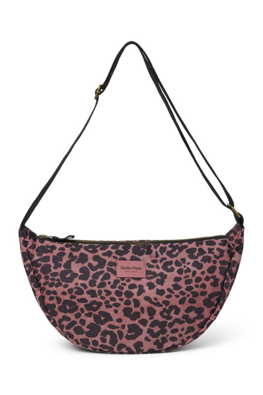 STUDIO NOOS - Puffy Adult FANNY kabelka | Red Leopard