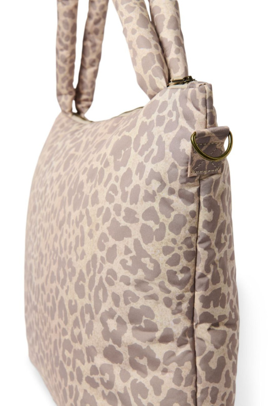STUDIO NOOS - Puffy DIAPER BAG - prebaľovacia taška | Cream Leopard 3