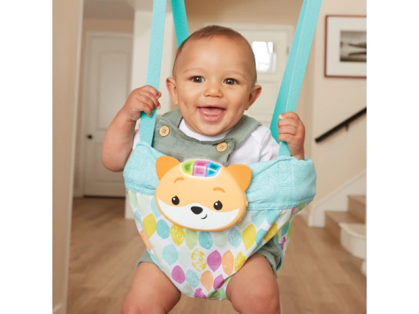 Skákadlo do dverí 2v1 Music & Lights 3