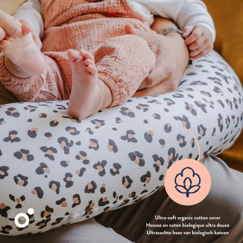 Buddy multifunkčný dojčiaci vankúš, LEOPARD CREAM 4