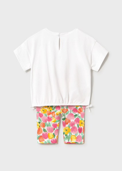Mayoral set tričko a legíny Hibiscus 2