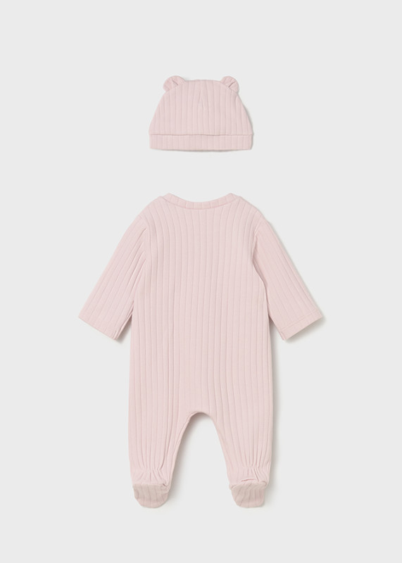 Mayoral Set Overal a Čiapky Baby Rose 2