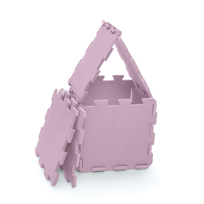 Penová podložka Puzzle 30x30 cm 9ks, Sugar Pink 7